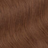 swatches-6-b long bob human wig - 12" medium brown.