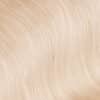 front lace human wig - 14" platinum blonde.