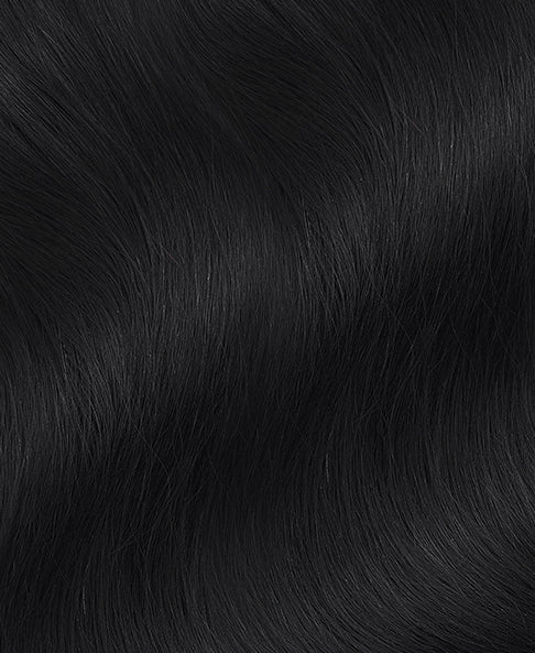 swatches1_2495b1f4-6e09-489a-95dd-8b59c50efcd9 clip-in volumizer #1 jet black. - 14" / 1 x Extra-large weft