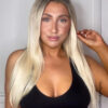 victoriagregory-q tape-in hair extensions #8-60 rooted blonde. - 24"/70g / Invisible