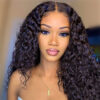Deep Wave 4x4/13x4/13x6 Lace Wig Pre-Cut Lace Closure 180% Density Human Hair - 13x6 Lace / Yes（+） / 32inch