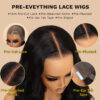 Extra 70% Off |Sunber Kinky Curly Human Hair Wigs Right Side U Part Wigs 180% Density - 20 / 180%