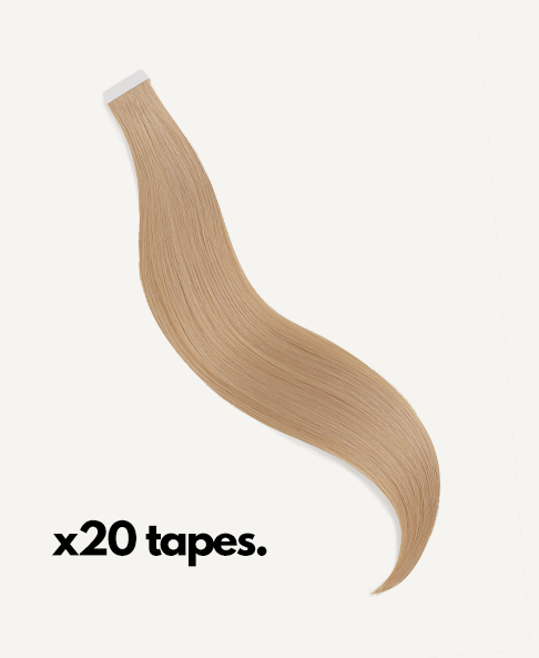 8tape-28-a tape-in hair extensions #28 honey blonde. - 28"/70g / Regular