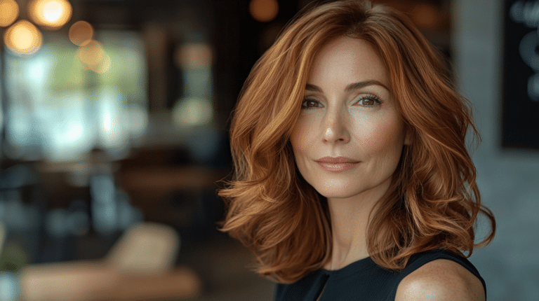Bold Hair Colors for Women Over 40