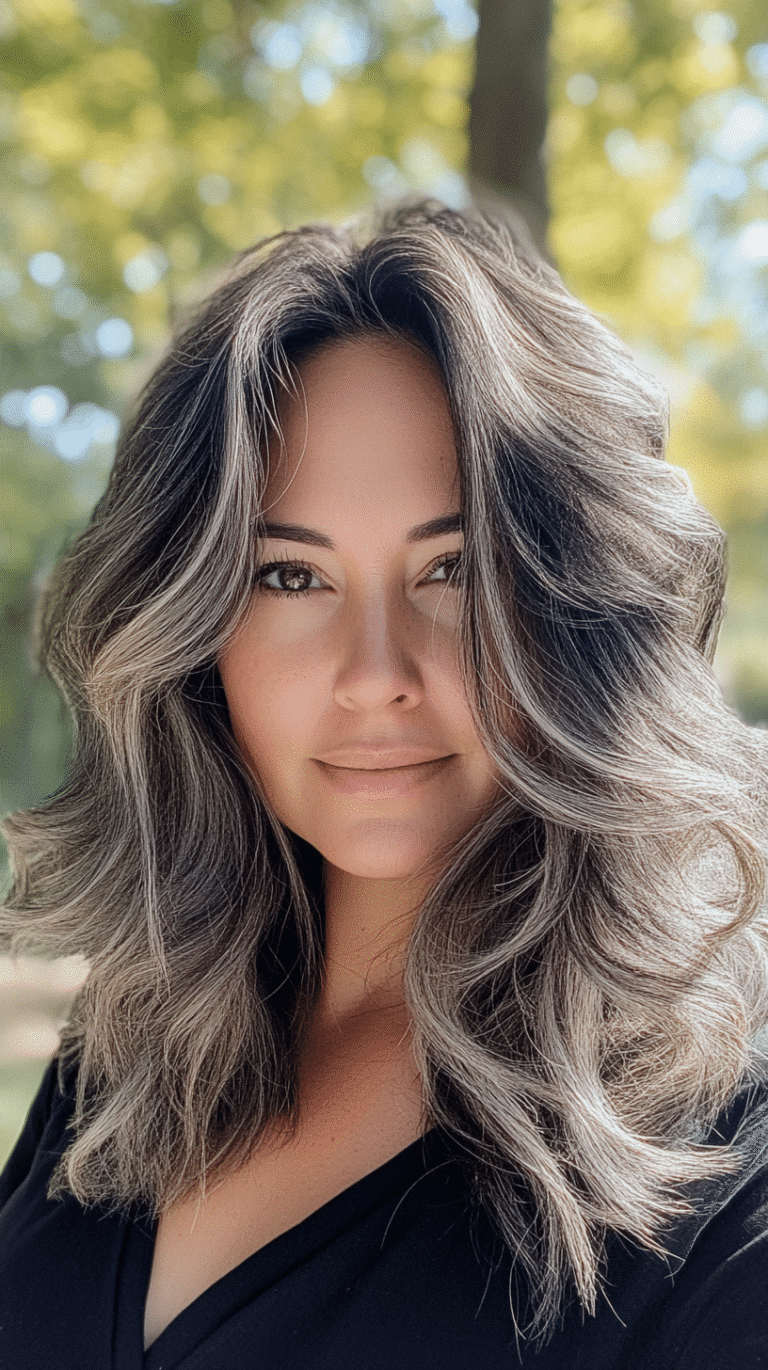 26 Black and Gray Hair Color Ideas That Suit Any Skin Tone