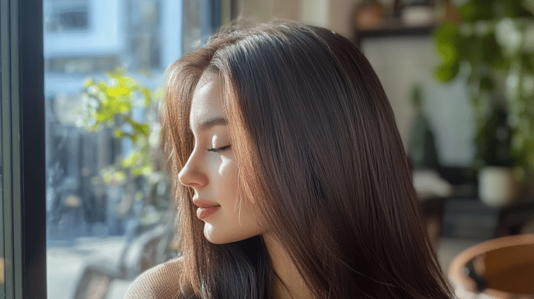 dark mocha brown hair
