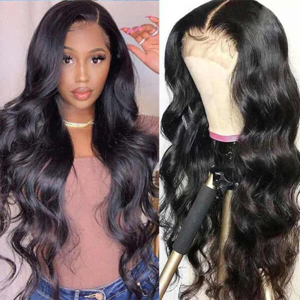 Extra 60% OFF | Sunber Deep Parting 7×5 Bye Bye Knots Pre-Cut Lace Body Wave Wig Human Hair - 20 / 7*5 Bye Bye Knots 180% Density