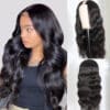 1_f99599f0-612f-4caf-8fe2-4f0e2a88ca4a Sunber Luxury Density Body Wave U Part Wig Glueless Human Hair Wigs - 28 / 250%