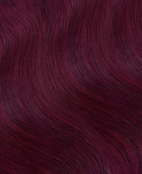 99j-new-a_33cec8a1-167f-440c-9e02-a0620aa59044 invisible clip-in hair extensions #99J cherry red. - 20" / Classic