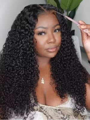 kinkycurlyprecutlace01_ea0ce37c-55a3-4839-b0ea-3905bb701131 Extra 70% Off |Sunber 4C Kinky Edge Kinky Curly Human Hair Lace Wigs 7x5 Bye Bye Knots - 7×5 Bye Bye Knots / 16