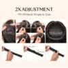 lace_wig03_11cec324-6cac-4962-8317-97fa840ab13f BOGO Sunber Pre-Cut Lace Reddish Brown Curly Quick & Easy Installation Glueless Wigs - 24 / 13*4 Pre Everything / With Baby Hair