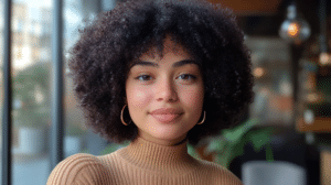 short afro hairstyles