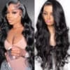 Extra 60% OFF | Sunber Deep Parting 7×5 Bye Bye Knots Pre-Cut Lace Body Wave Wig Human Hair - 20 / 7*5 Bye Bye Knots 180% Density