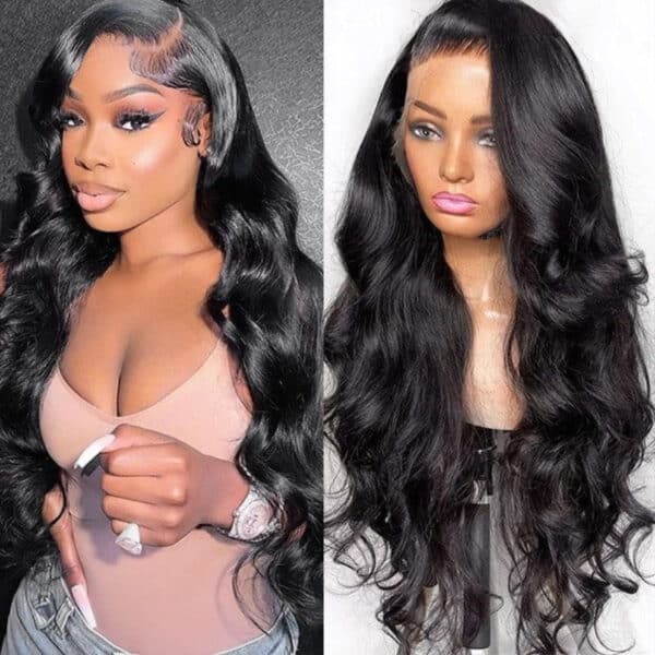 Extra 60% OFF | Sunber Deep Parting 7×5 Bye Bye Knots Pre-Cut Lace Body Wave Wig Human Hair - 20 / 7*5 Bye Bye Knots 180% Density