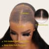 520_7_1 Sunber 0 Off Piano Brown Highlight Water Wave 13*4 Lace Frontal Wigs - 20 / 150% / 13*5 T Part Lace Frontal