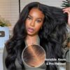 Extra 70% Off |Sunber Hair Blunt Cut Straight Bob Wig Lace Part and 7*5 Precut lace Human Hair Wig - 12 / 7*5 Pre-cut Lace