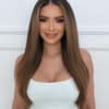 royal-girls-light6-a_3f909639-c551-4fdb-8d30-707109643e7f clip-in hair extensions #6 light brown. - 20" / Classic