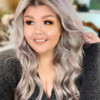 clip-in extensions starter set (salt & pepper).
