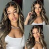 11_ef46a838-c685-4bb8-90cd-248eca91023a Balayage Body Wave Wig HD Lace Front Wigs Black With Honey Blonde Wig - 4x4 Lace / NO / 14inch