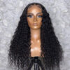 16 FABA Wigs Best 360 Transparent Lace Front Wigs Pre Cut Black Curly Wig - 360 Lace / 180% / 26inch