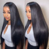 16ad43de-e396-4dbe-9185-85a834108062_3af2012a-1010-4fce-95bd-6628f1930880 Sunber Natural Black Body Wave Straight 4 Bundles Human Hair Weave - 12 12 12 12 / Straight