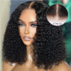 Extra 70% OFF | Sunber Curly 7×5 Bye Bye Knots Pre-Cut Lace Wigs Lace Closure Pre-Plucked Hairline Human Hair - 20 / 7*5 Bye Bye Knots-With Baby Hair