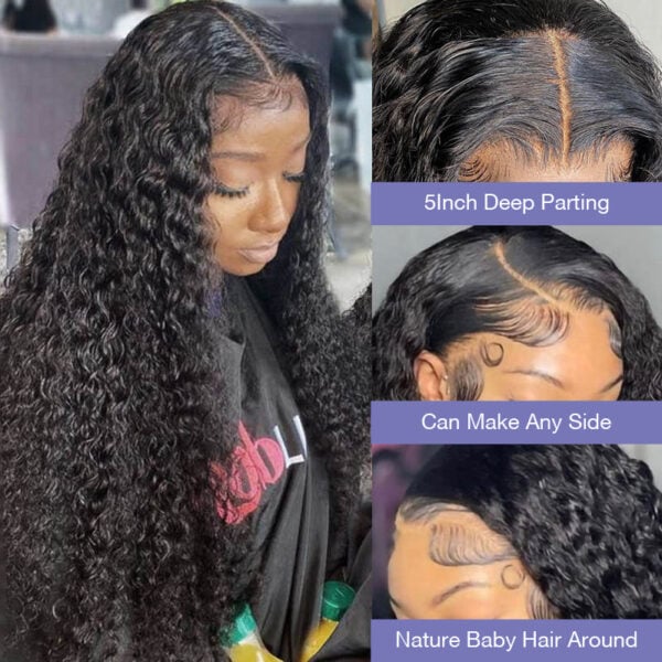 2-12 Glueless Wigs 4x4 Closure/13x4 Undetectable HD Lace Wig Wear and Go Wigs 180% Density - 4x4 Lace / 150% Density / 20inch