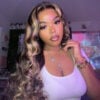 361922896_664508812362146_7057895463094973438_n Balayage Body Wave Wig HD Lace Front Wigs Black With Honey Blonde Wig - 4x4 Lace / NO / 14inch
