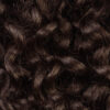 3a-4-a curly (3A curls) clip-in extensions #4 medium brown. - 24" / Invisible / Extra Volume