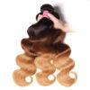 Sunber Hair Peruvian Ombre T1B/4/27 Color Body Wave Hair Weave 3 Bundle Hair Extensions - 20 22 24