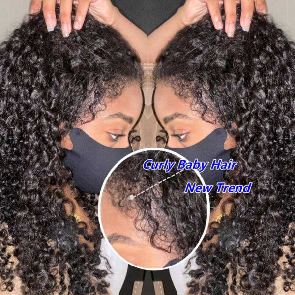 4chairlinehumanhairwigs_13 Glueless Wigs 4x4 Closure/13x4 Undetectable HD Lace Wig Wear and Go Wigs 180% Density - 4x4 Lace / 150% Density / 20inch