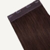clip-in volumizer #4 medium brown. - 20" / 1 x Extra-large weft