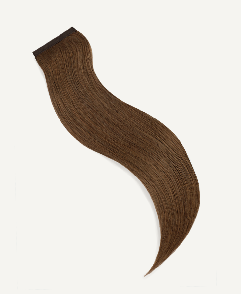ponytail - #6 light brown. - 24 inches