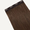 5single-up-6-a clip-in volumizer #6 light brown. - 20' / 1 x Extra-large weft