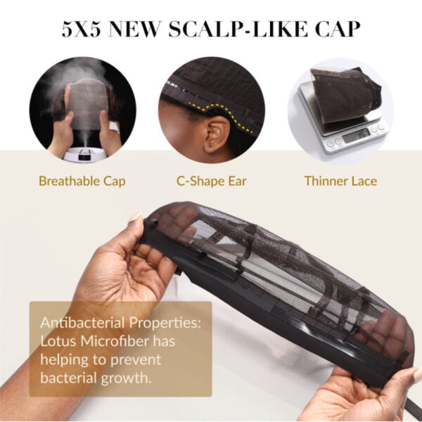 Sunber Water Wave 13x4 Pre Everything Lace Frontal Glueless Pre Cut Put On And Go Human Hair Short Bob Wig Flash Sale - 7x5 Bye Bye Knots / 10（Bob）