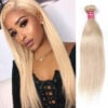 613ST Sunber Hair 613 Blonde Virgin Human Hair Extension Bundles 10-24 Inch 1PCS Straight Hair - 100% Human Hair / 16
