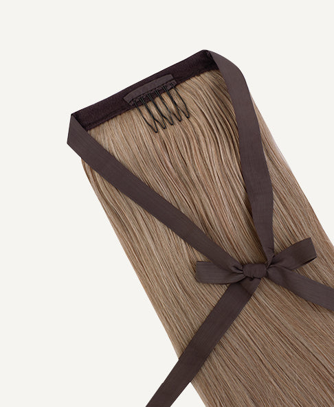 ponytail - #10 ash blonde. - 20 inches
