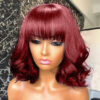 9931121c4603f2f5bfc3a081d1560926_92eb17ce-123c-4c89-b165-80502102cdbd Burgundy Color Short Body Wave Bob Wigs Glueless HD 4x4 Lace Front Wigs Human Hair For Woman - 4x4 Lace / 150% / 12inch