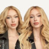clip-in hair extensions #14 medium blonde. - 16" / Extra Volume