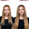 clip-in hair extensions #16 strawberry blonde. - 20" / Extra Volume