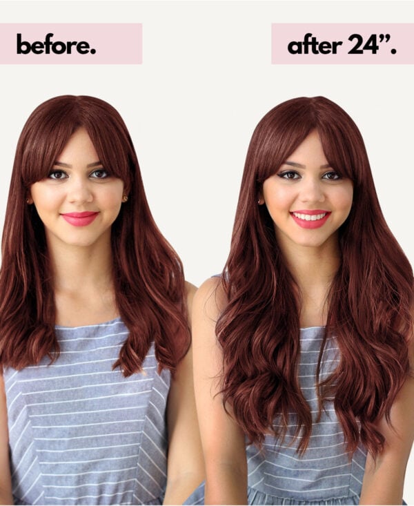 BA-AI-33_70b97e5b-78b5-4778-ba84-0e1233d6d87e clip-in hair extensions #33 auburn. - 24" / Extra Volume