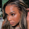 ChocolateBrownlacewig01_7d990877-a267-4ea6-95dd-c5a0be5deed2 Extra 70% Off Sunber 7×5 Bye Bye Knots Chocolate Brown With Blonde Highlights Pre-Cut Lace Body Wave Wig - 18 / 13×4 Pre-Everything
