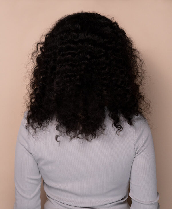 DSC00642-wig front lace human wig - 16" 3a curly natural black.