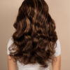 front lace human wig - 20" bronde highlights.