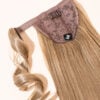 vegan fiber flipped ends ponytail - ash blonde 17".