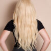 DSC05575-a front lace human wig - 20" platinum blonde.