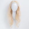 DSC05709-b front lace human wig - 20" platinum blonde.