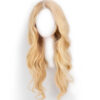 DSC05734-c front lace human wig - 20" honey blonde.