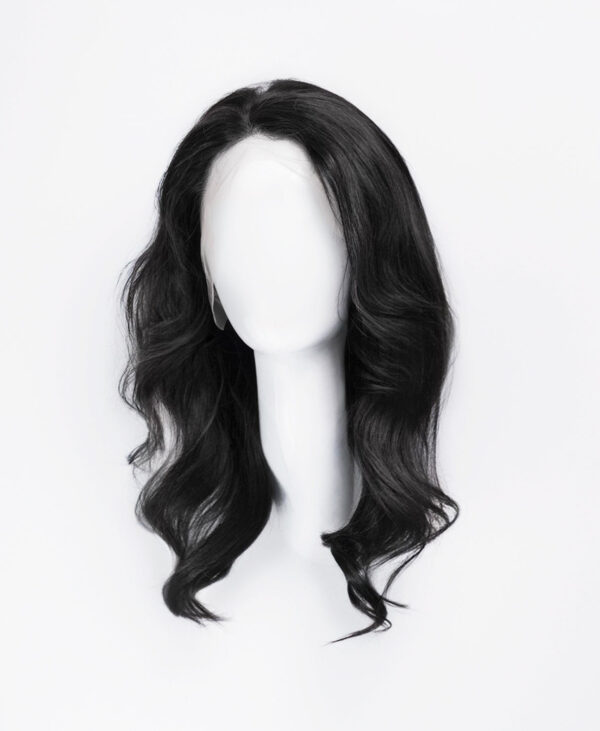 DSC05745-c front lace human wig - 14" natural black.