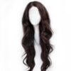 DSC05761-c-1 front lace human wig - 24" chocolate brown.